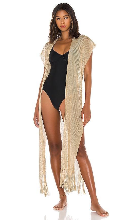 Fringe Caftan Luli Fama Product Image