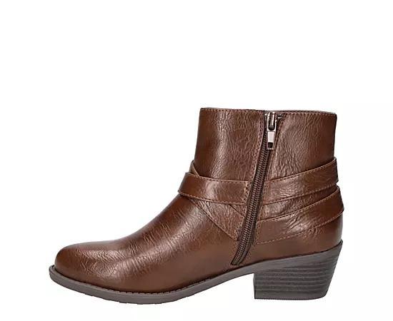 Easy Street Skyler Women's Western Ankle Boots, Size: 6, Black Product Image