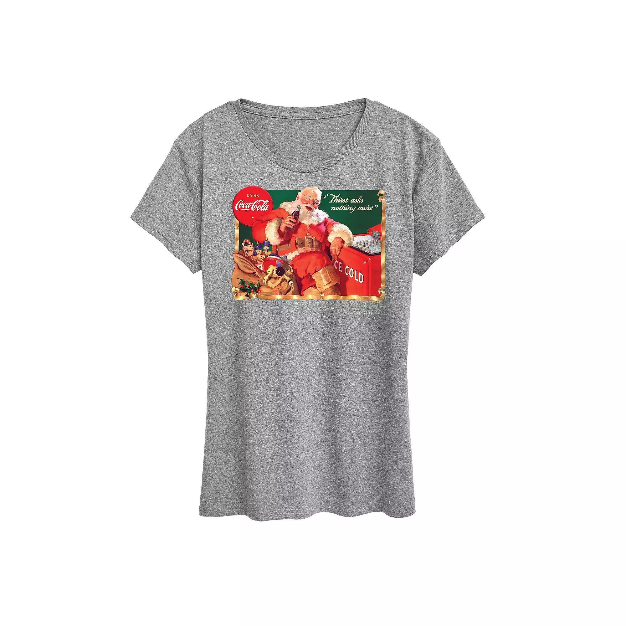 Plus Size Coca Cola Ice Cooler Graphic Tee, Womens Product Image