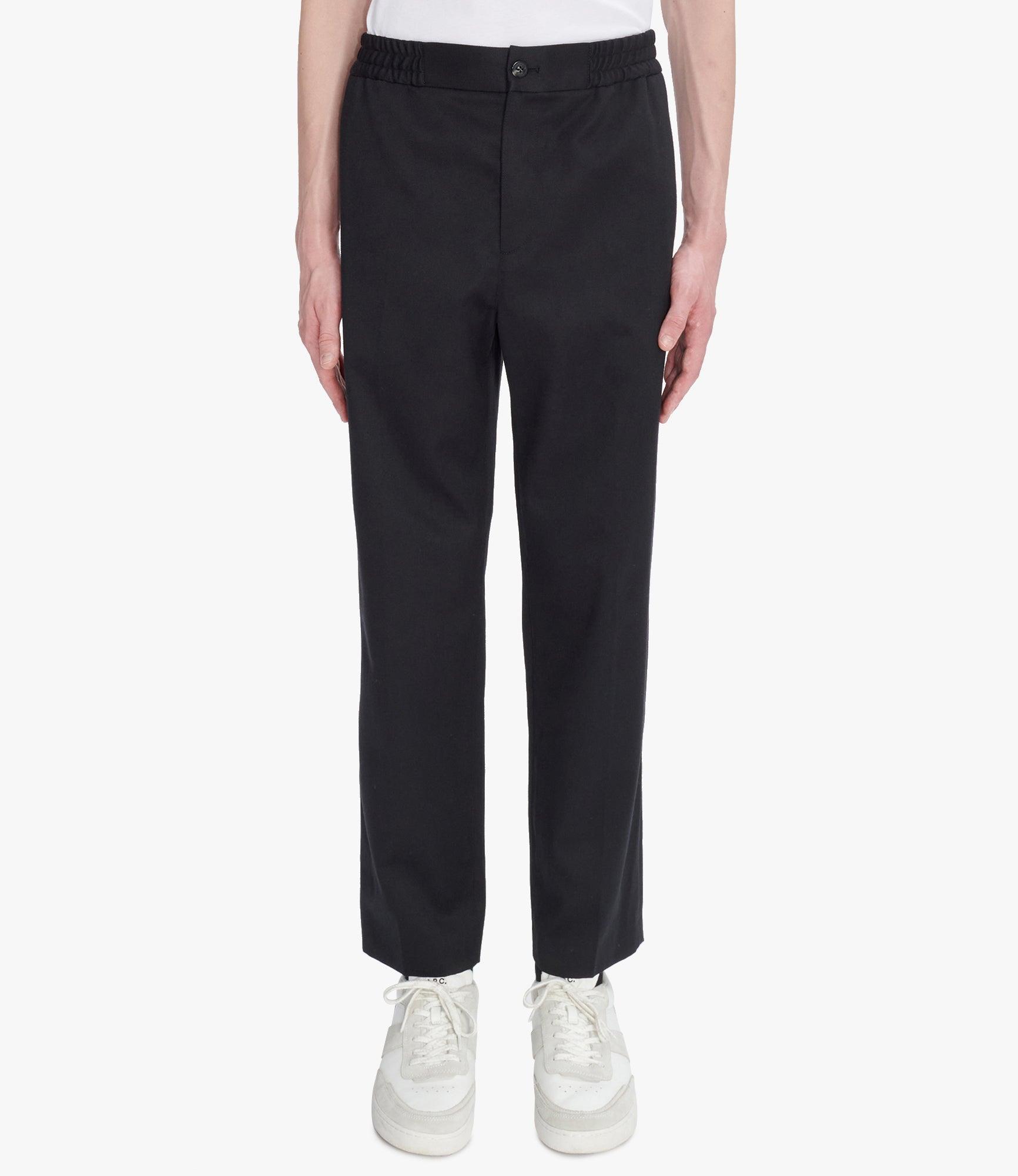 0655. Tech-Terry™ Oversized Sweats - Black "Patch" Product Image