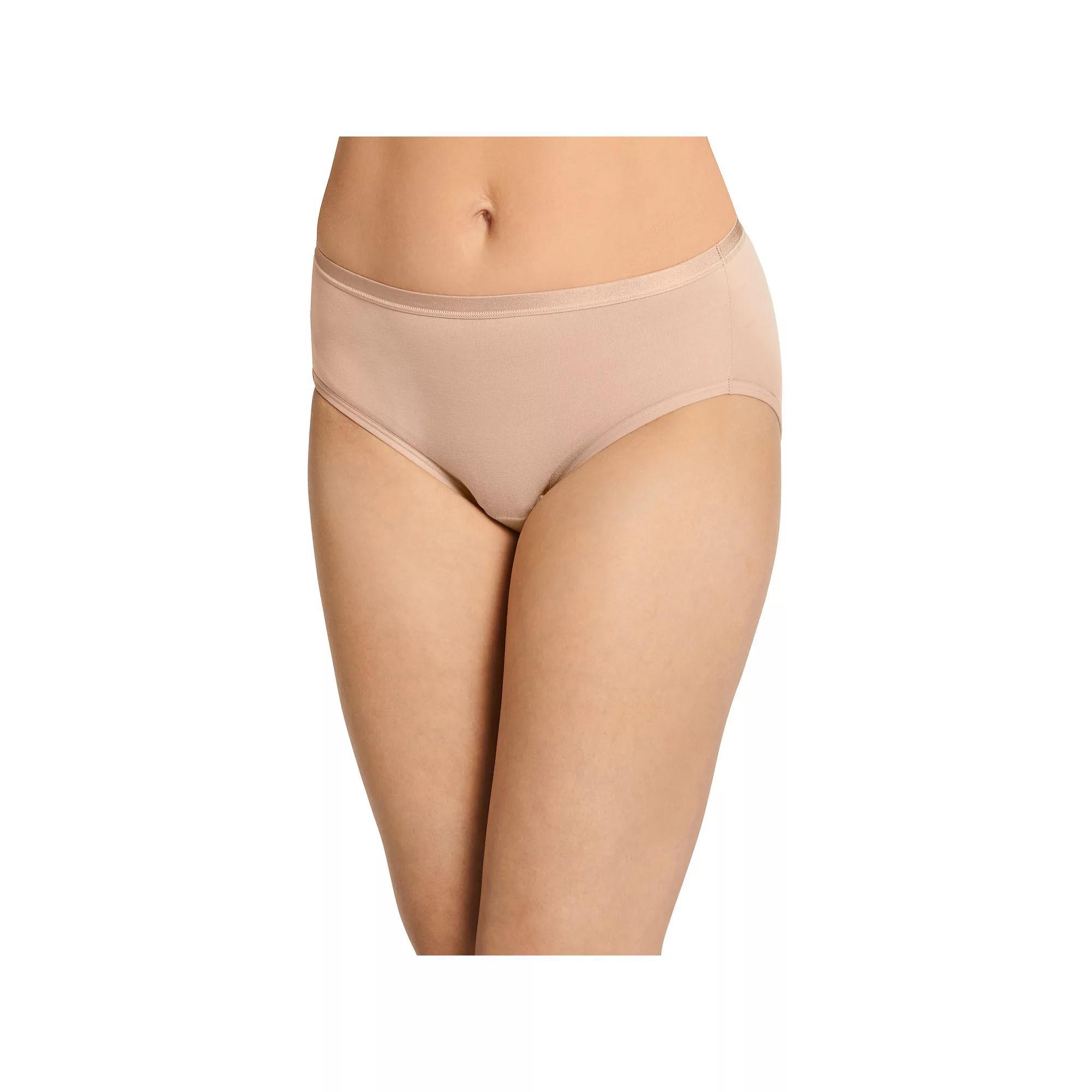 Womens Jockey Worry Free Moderate Absorbency Hipster Panty 2583 Product Image