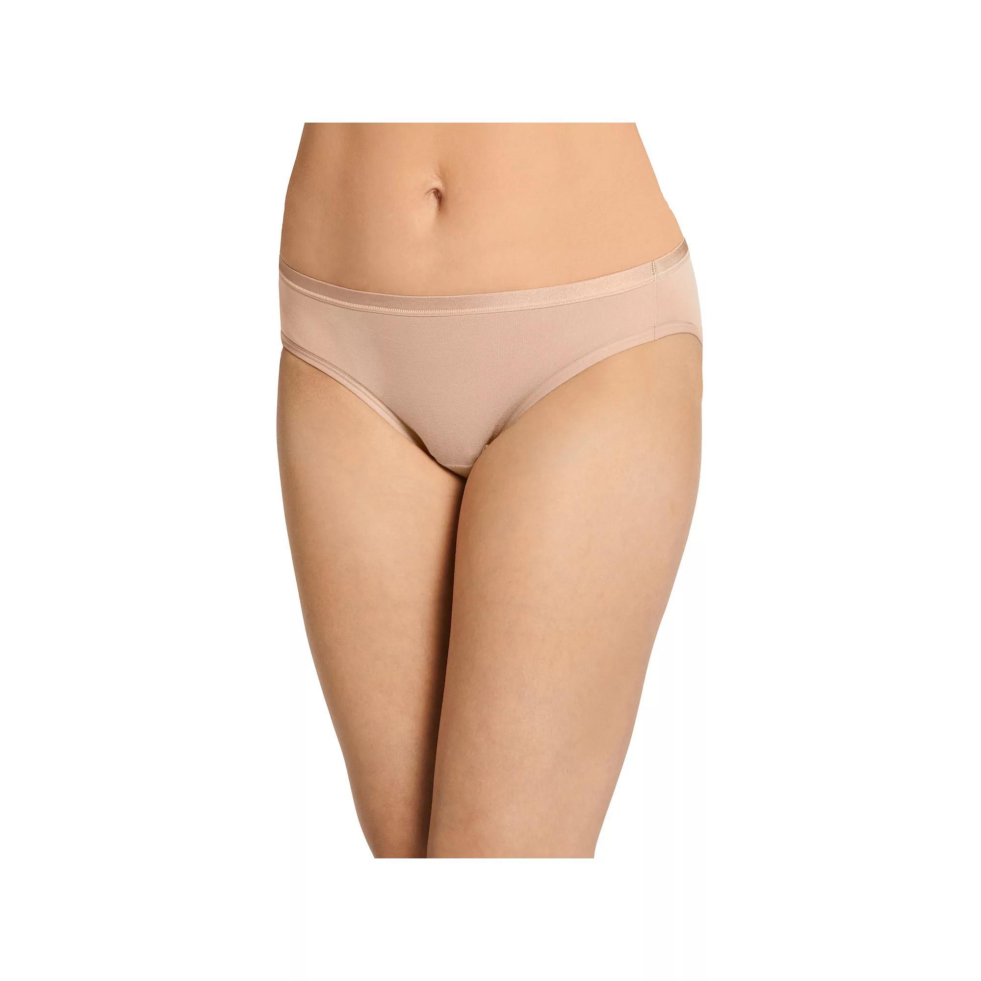 Jockey Worry Free Moderate Absorbency Bikini Pants 2589, Womens Product Image