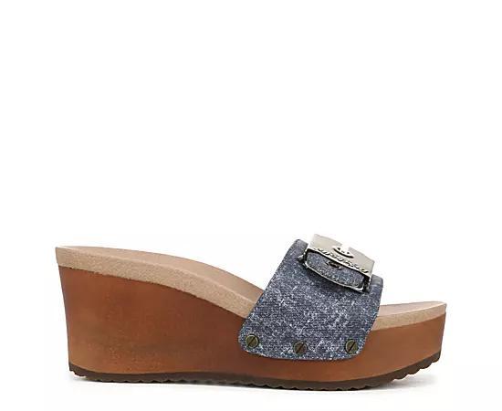 Dr. Scholl's Original Life Women's Wedge Slides, Size: 8, Black Product Image
