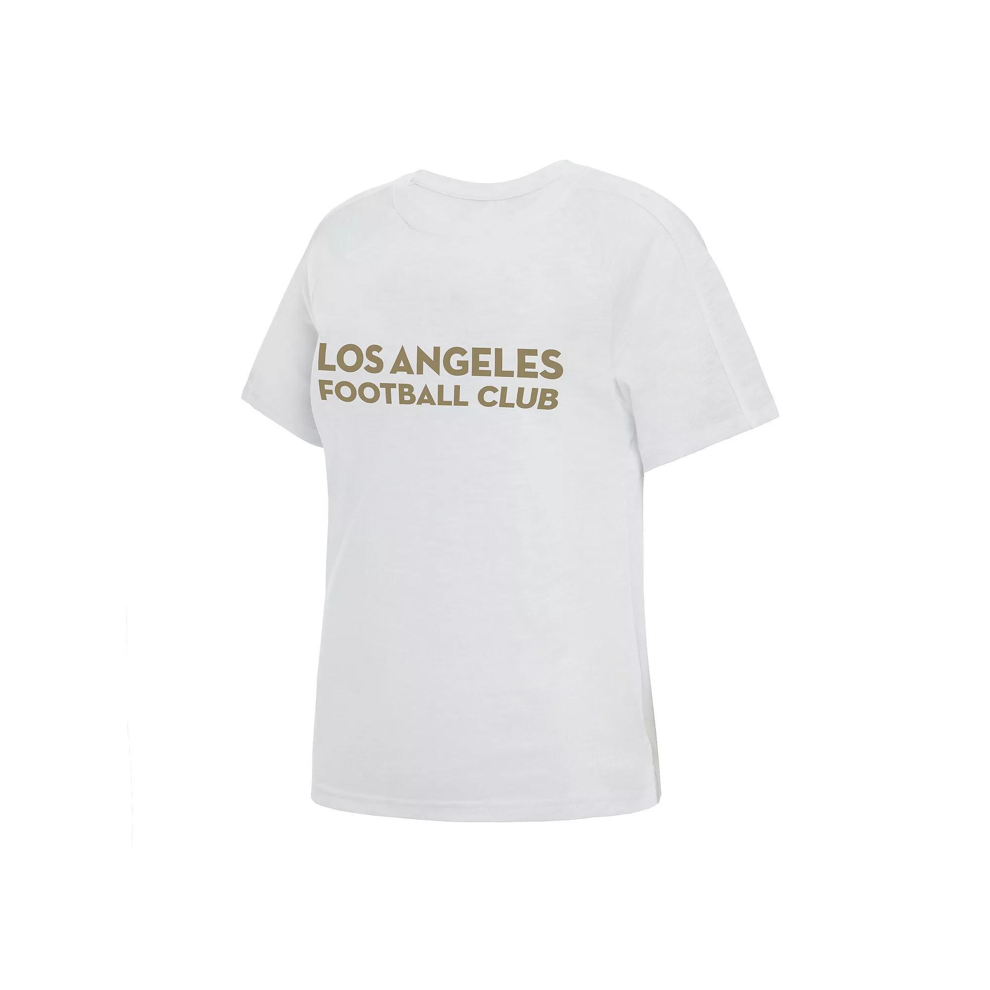 Women's Concepts Sport White LAFC Resurgence T-Shirt, Size: Small, Lfc White Product Image