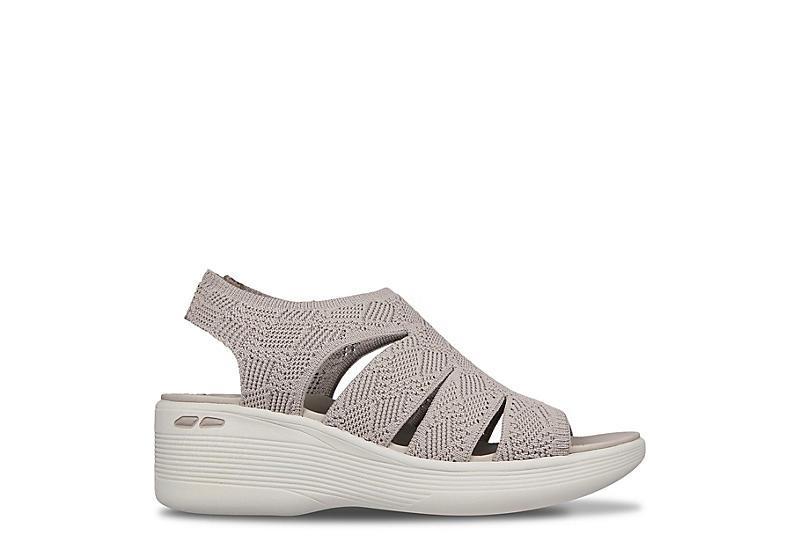 Skechers® Pier-Lite All You Women's Wedge Sandals, Size: 10, Black Product Image