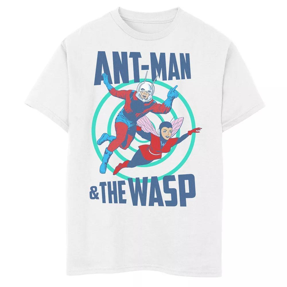 Boys 8-20 Marvel Ant-Man And The Wasp Classic Portrait Graphic Tee, Boy's, Size: Medium, White Product Image