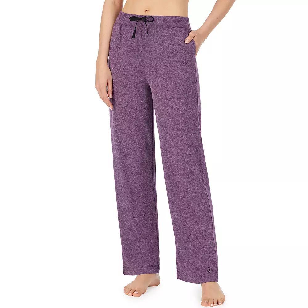 Women's Cuddl Duds® Essentials Pajama Pants, Size: Medium, Dark Plum Grey Product Image
