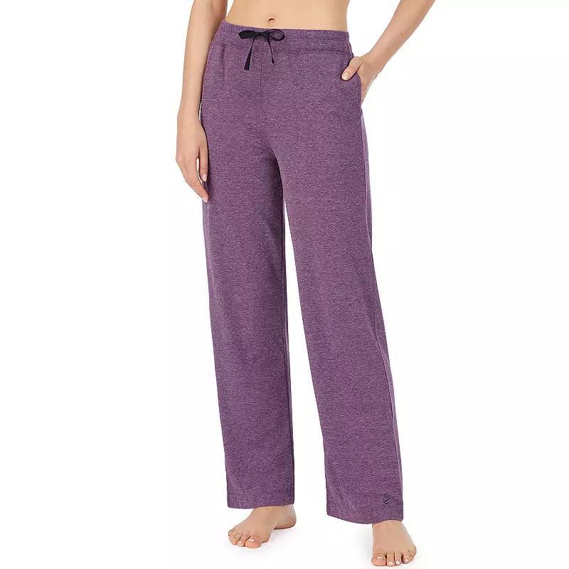 Women's Cuddl Duds® Essentials Pajama Pants, Size: Medium, Dark Plum Grey Product Image