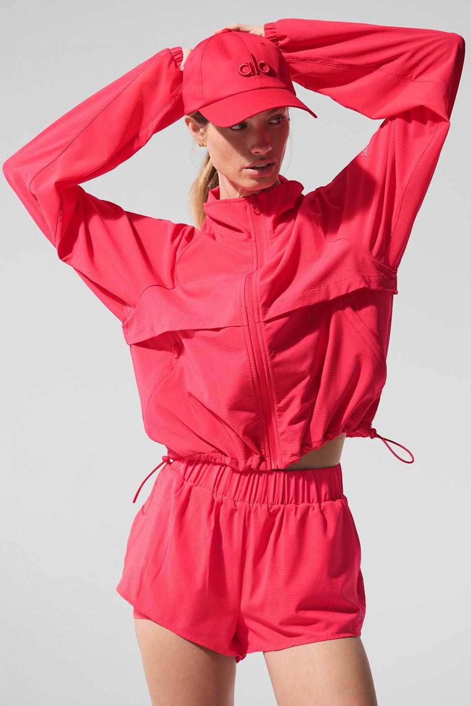 Sport Star Full Zip Jacket - Candy Red Product Image