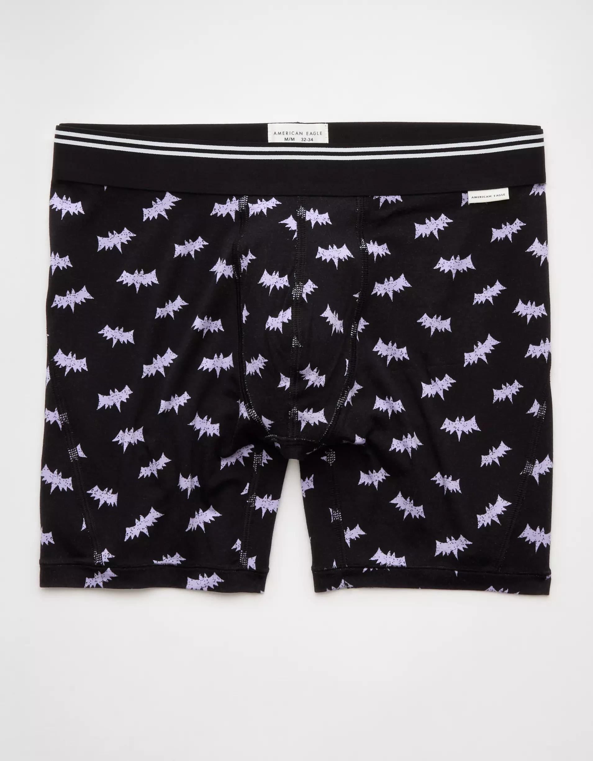 AEO Men's Eggplant 6" Ultra Soft Boxer Brief Product Image