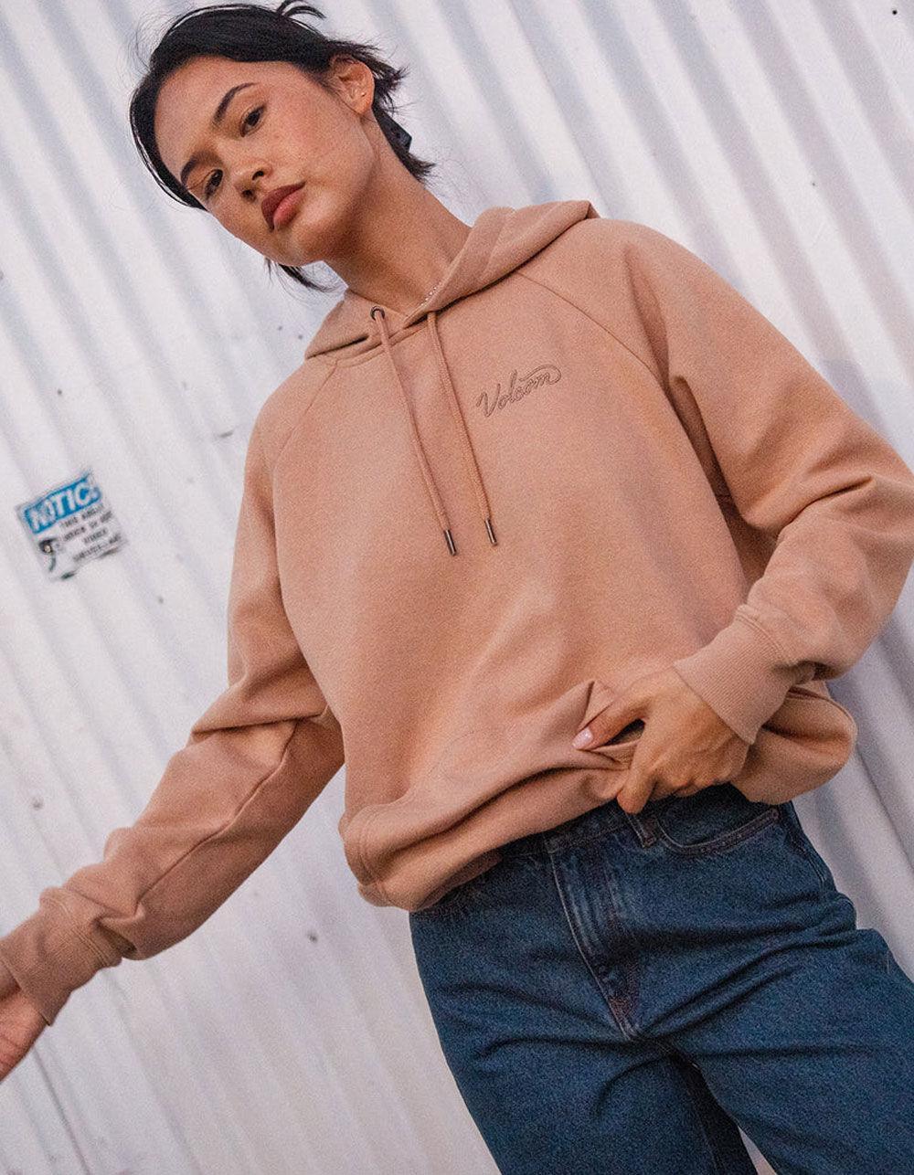 VOLCOM Truly Stoked Womens Oversized Hoodie Product Image