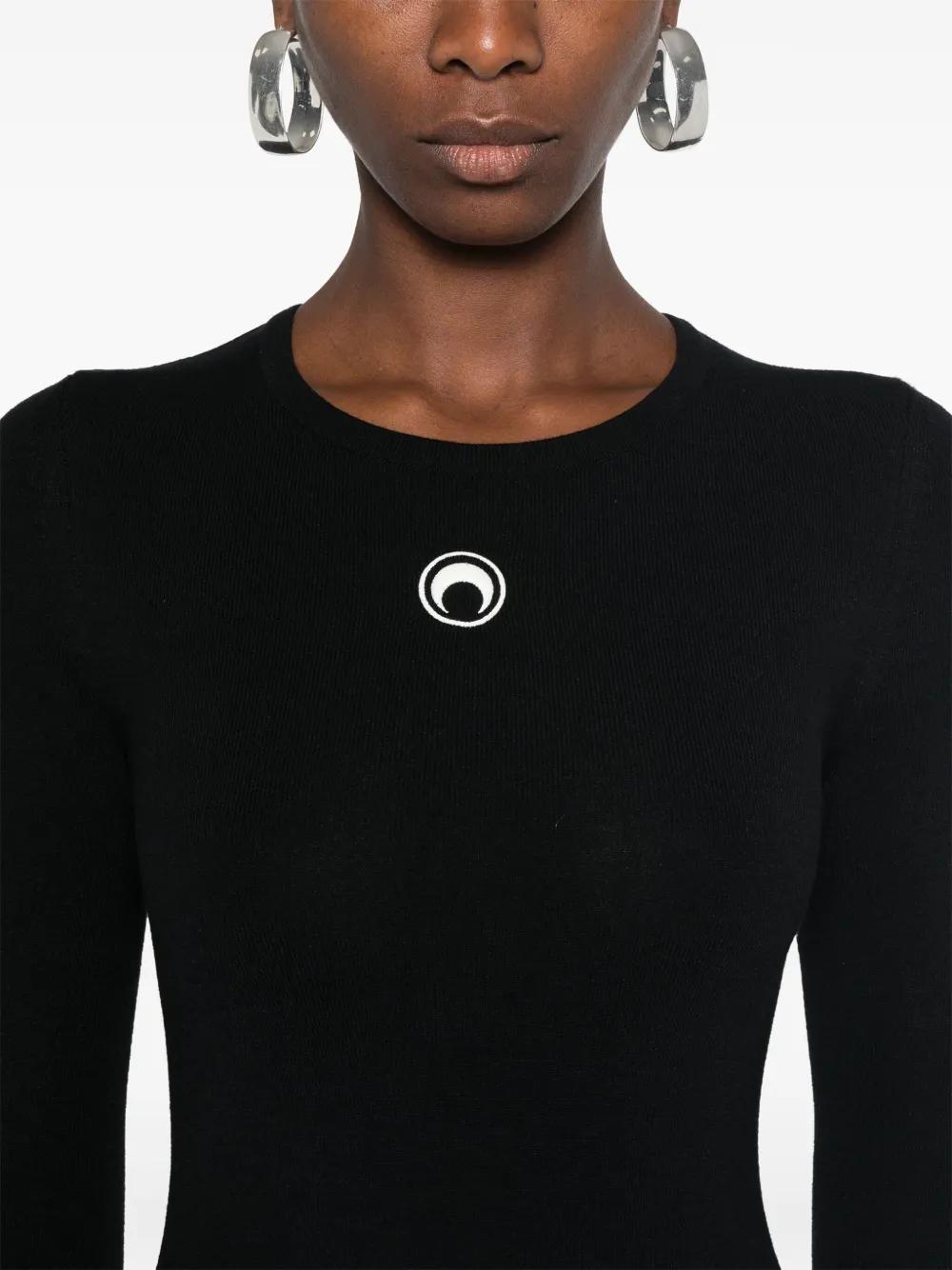 logo-embroidered mini dress Product Image