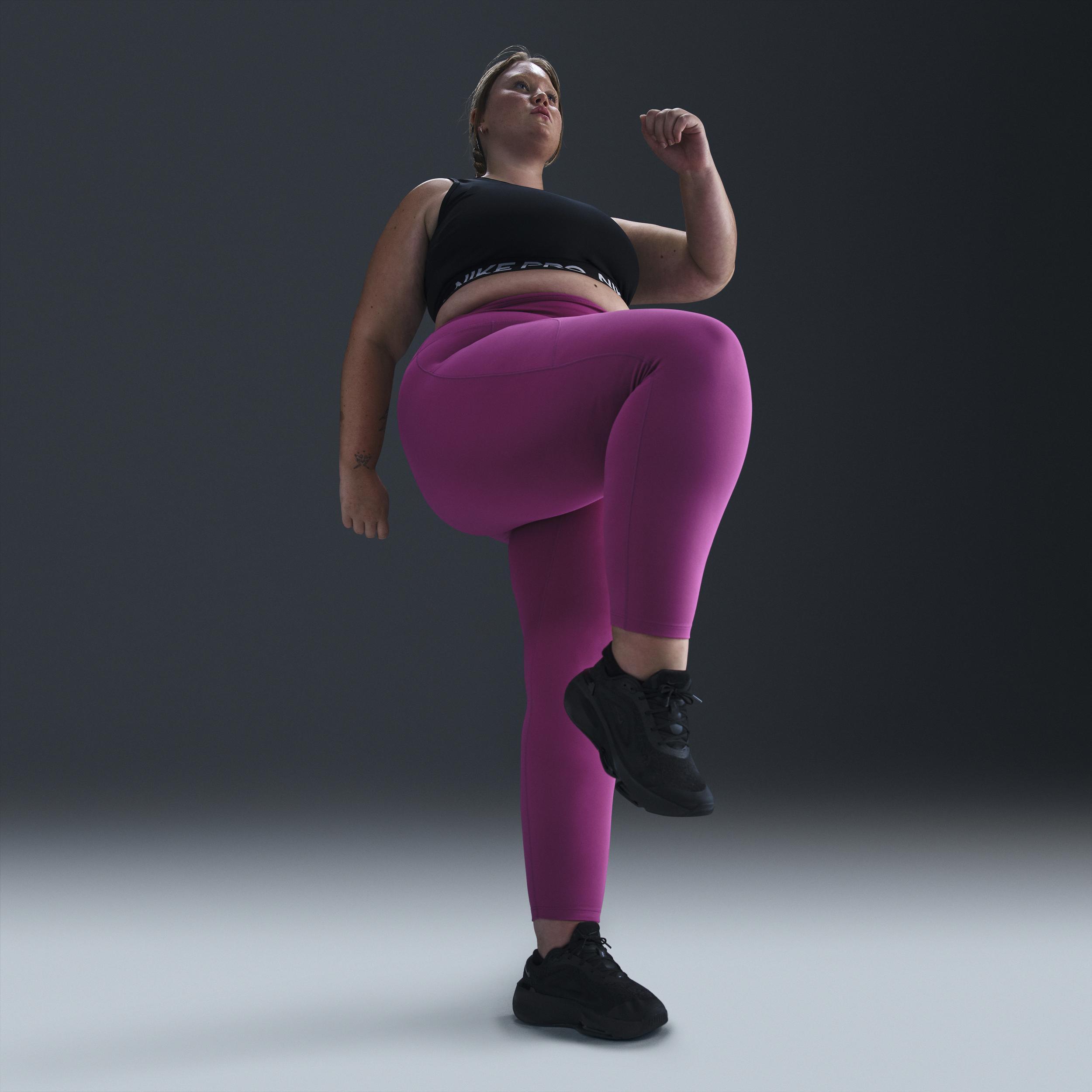 Nike One Women's High-Waisted 7/8 Leggings with Pockets (Plus Size) Product Image