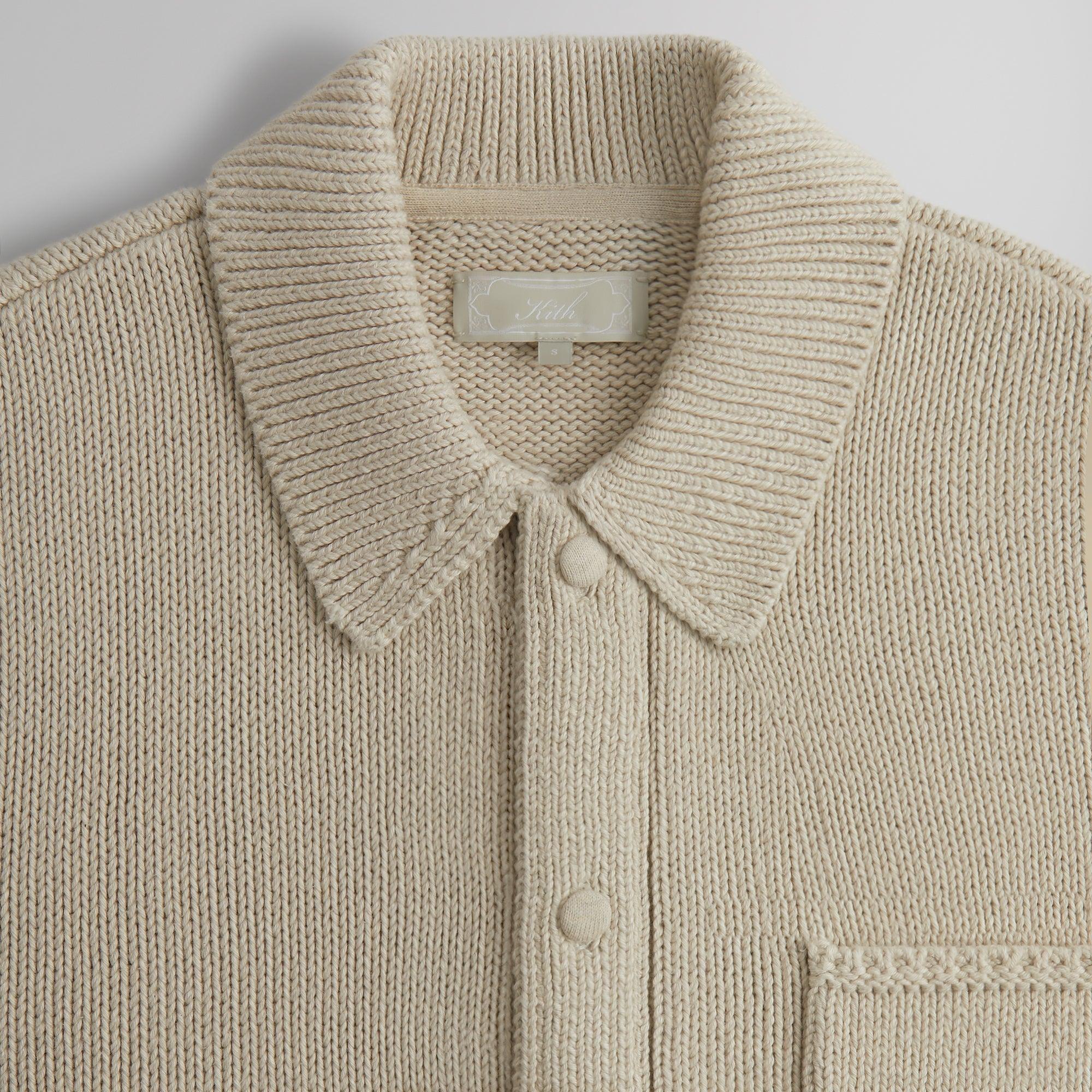 Kith Chunky Knit Ginza Cardigan - Sandy Heather Male Product Image