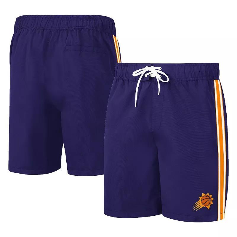 Men's G-III Sports by Carl Banks Blue Dallas Mavericks Sand Beach Volley Swim Shorts, Size: Small Product Image