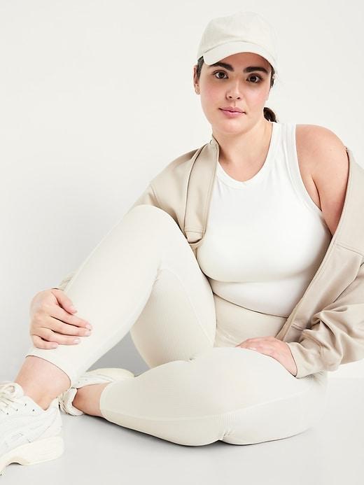Fluid Seamless Fitted Crop Tank Top Product Image