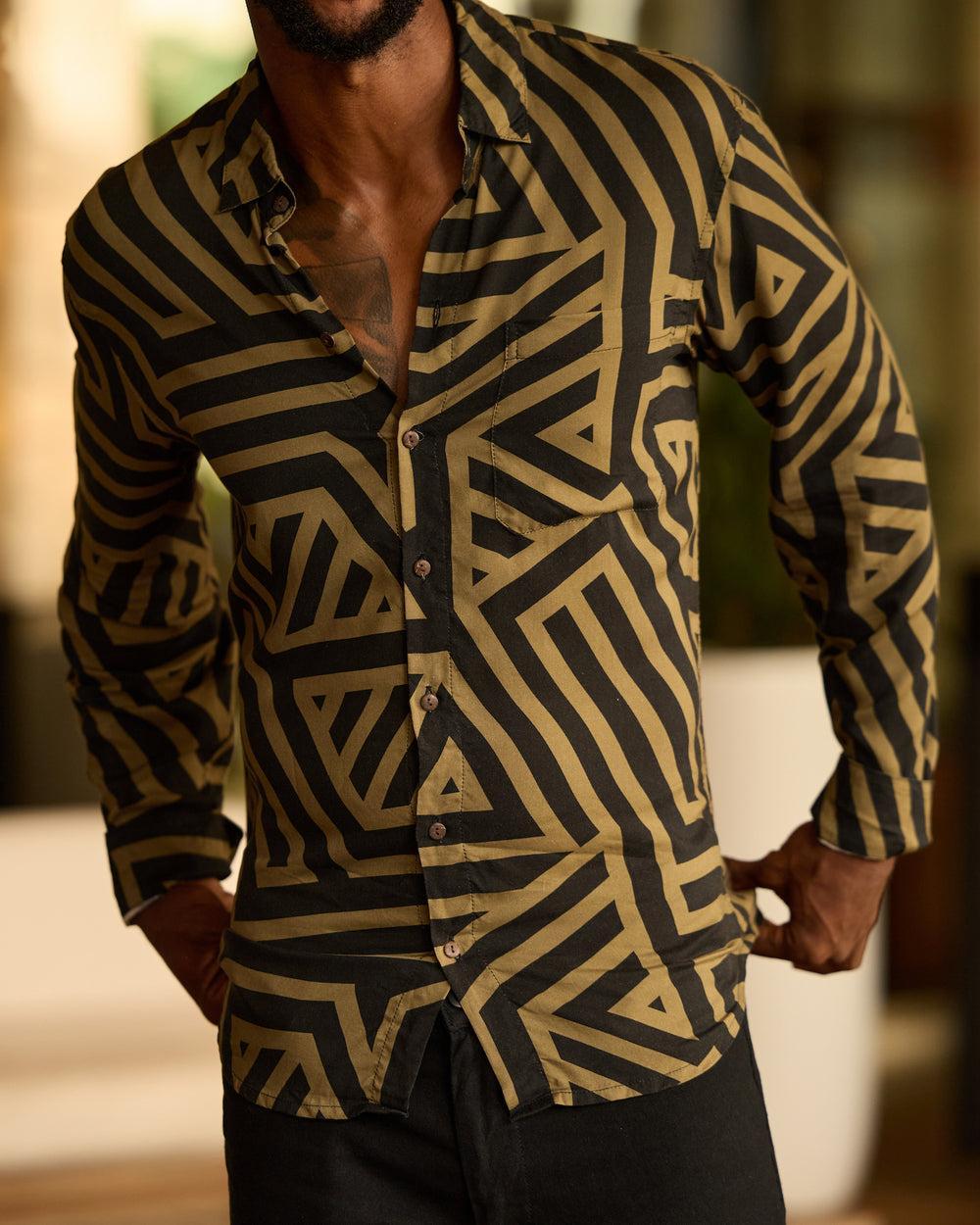 The Dubai Nights - Long Sleeve Shirt Product Image