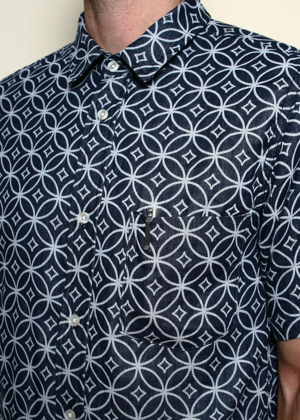 Oxford Shirt // Indigo Shippo Product Image