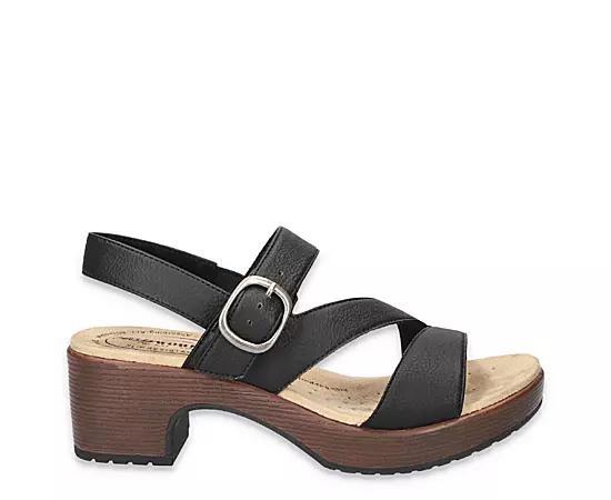 Easy Street Marnina Women's Slip-Resistant Sandals, Size: 12 XW, Black Product Image