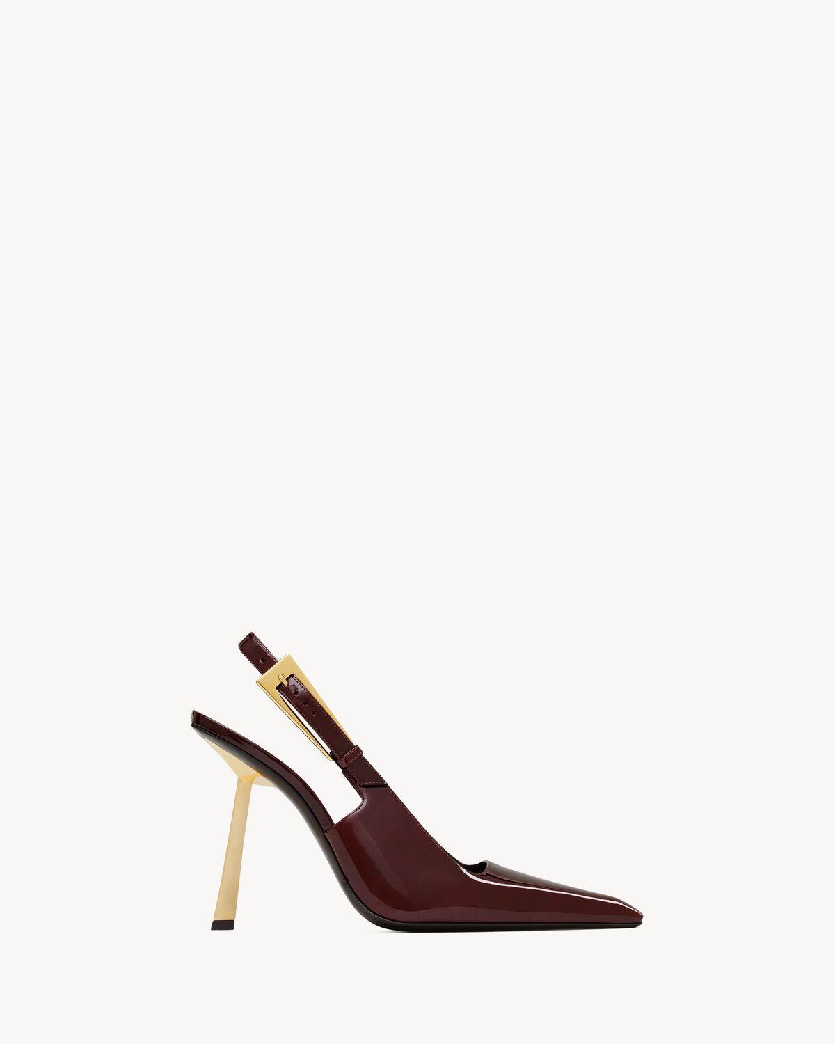 lee slingback pumps in patent leather Product Image