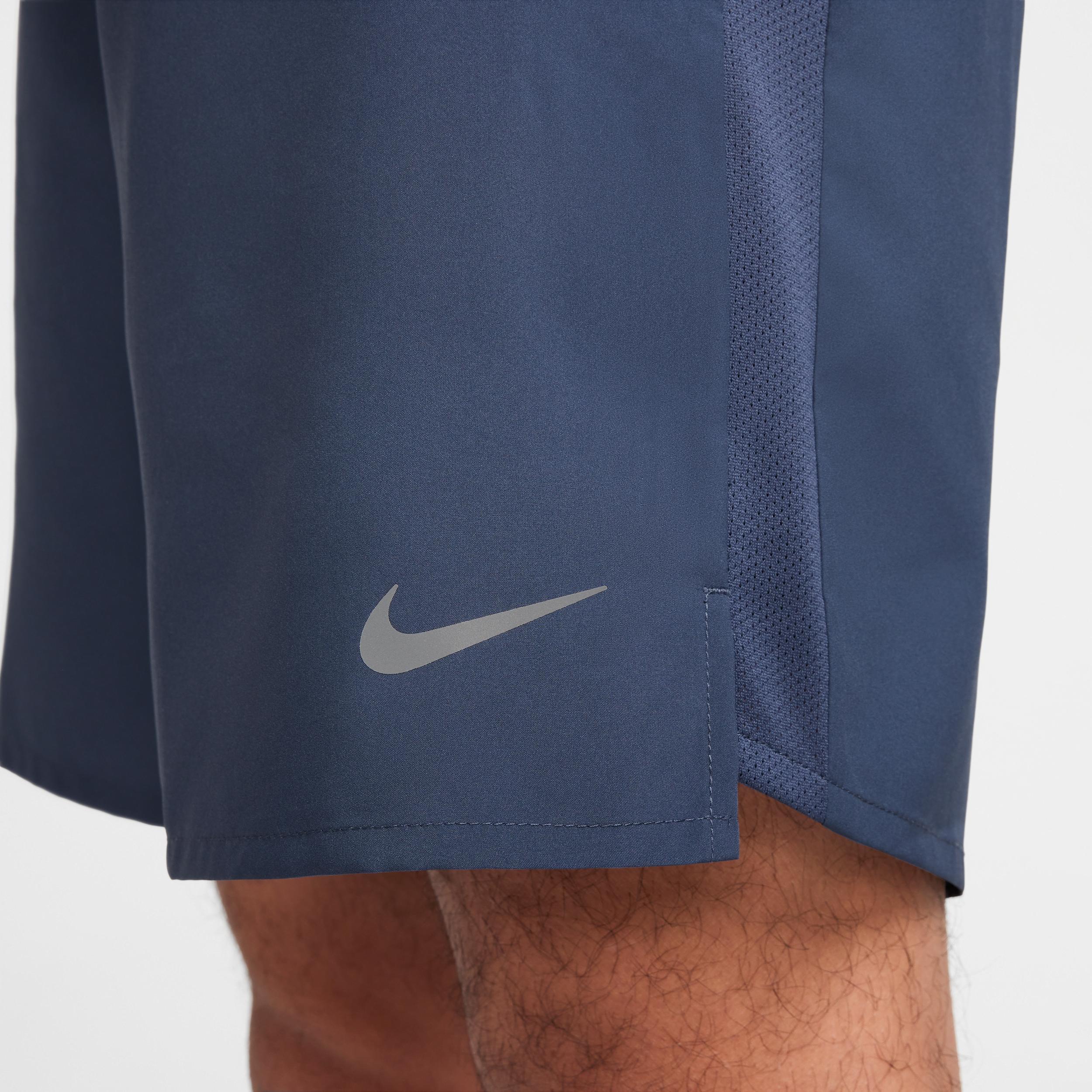 Men's Nike Dri-FIT Challenger 7-in. Brief-Lined Running Shorts, Size: Large, Thunder Blue Product Image