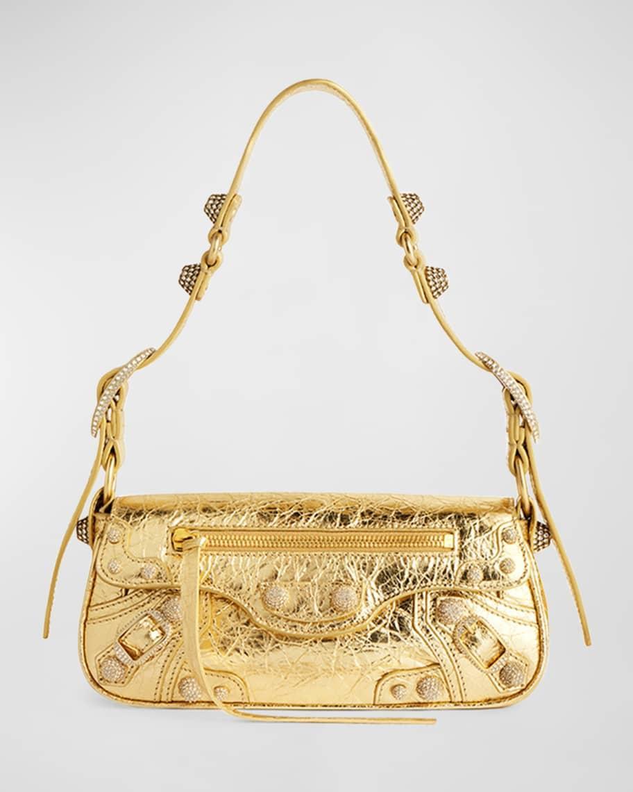 Womens Le Cagole XS Sling Bag Metallized With Rhinestones Product Image