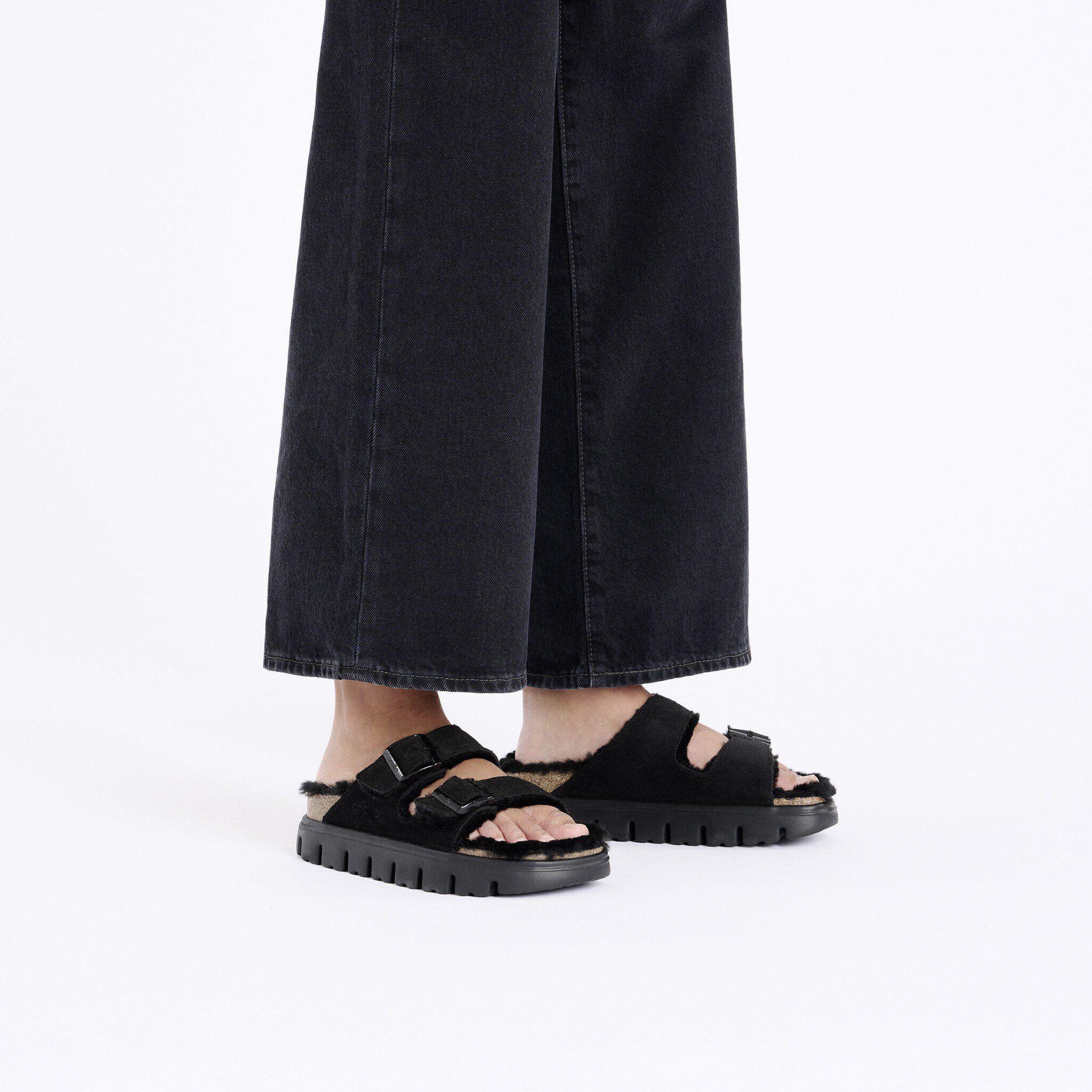 Arizona PAP Chunky shearling Suede Leather/Fur Product Image