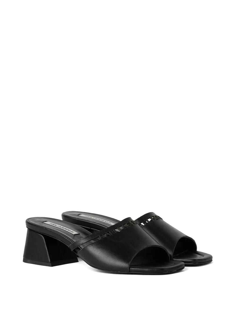 Plaza 55mm leather sandals Product Image