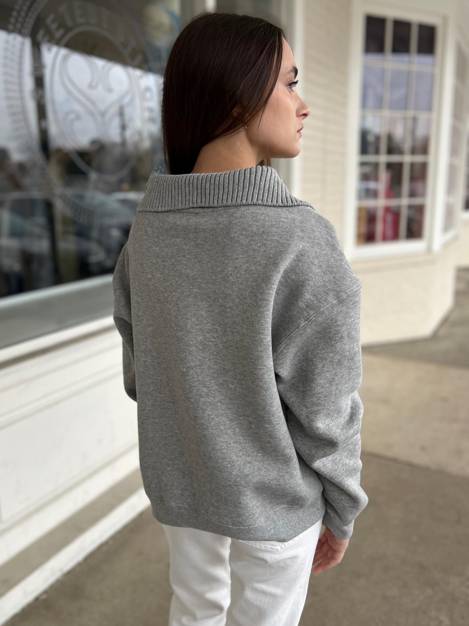 [Z Supply] Sonata Half Zip Sweatshirt Product Image