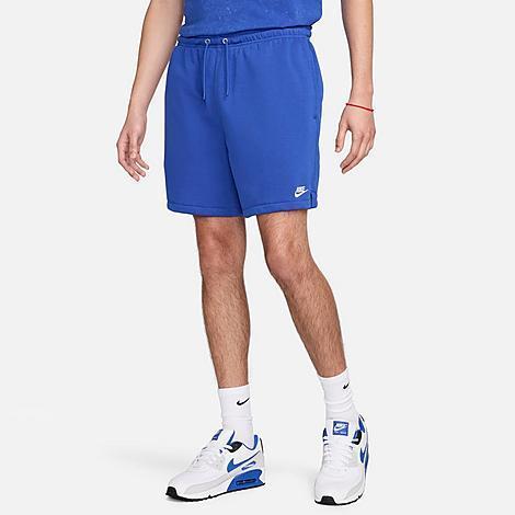 Men's Nike Club French Terry Flow Shorts, Size: XL, Game Royal Product Image