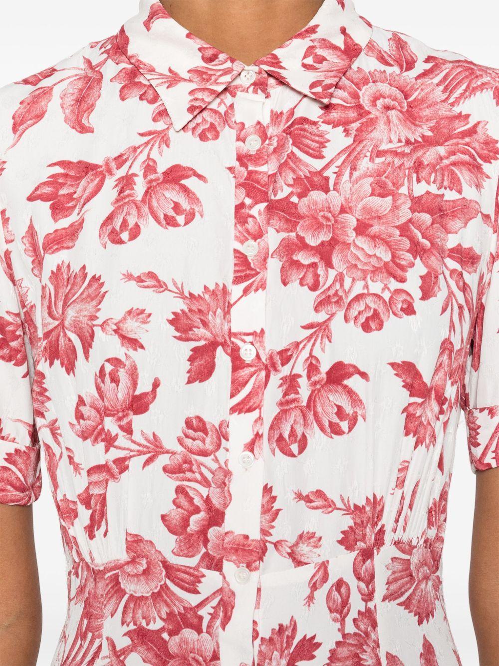 floral-print midi dress Product Image