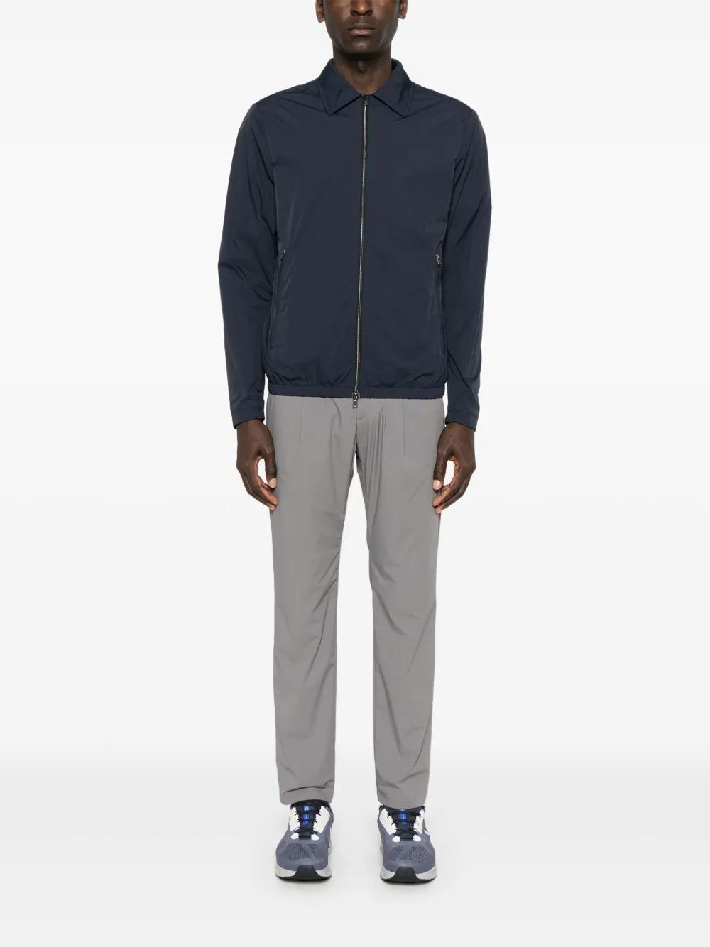 HERNO Tapered Trousers In Grey Product Image