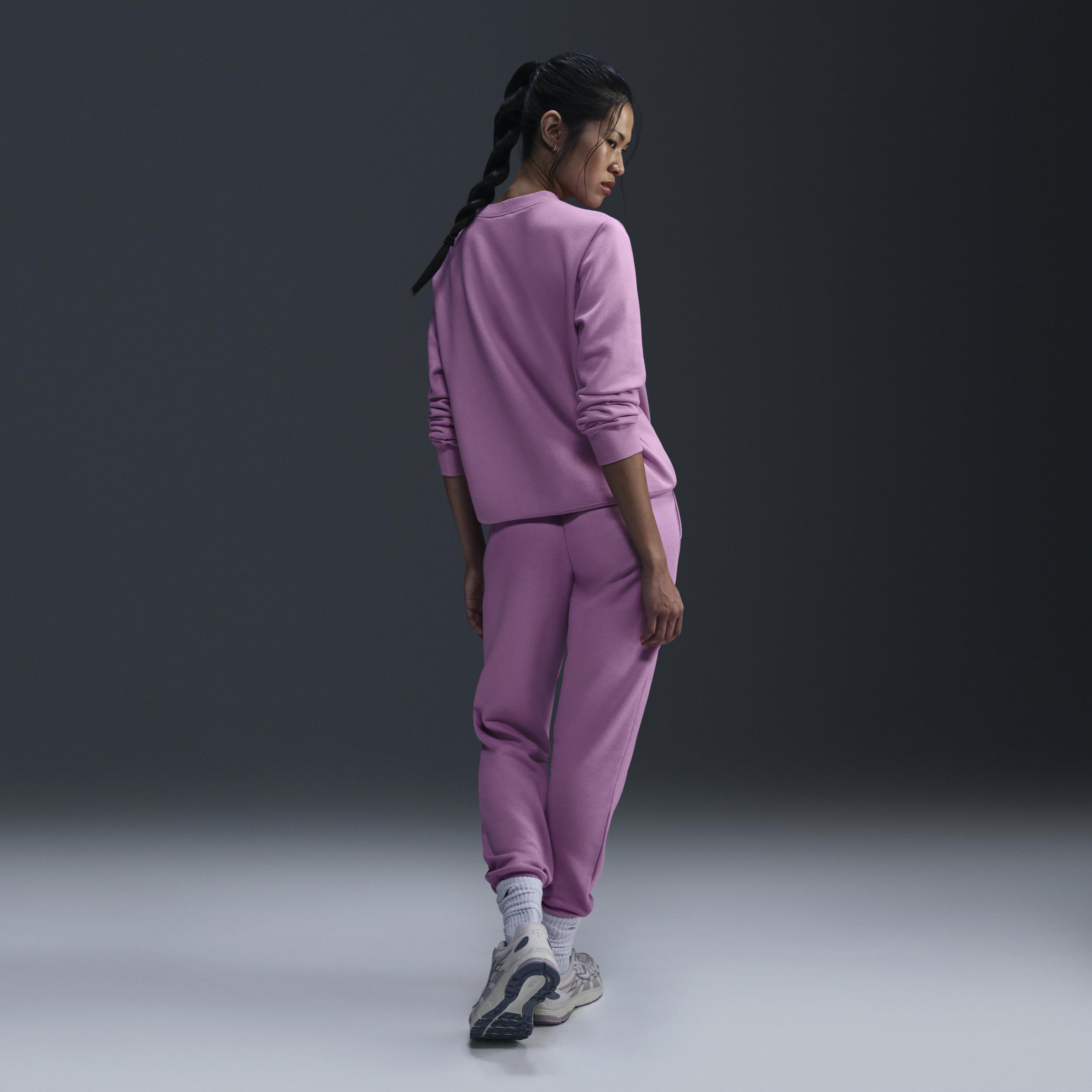 Womens Nike Sportswear Club Fleece Crew-Neck Sweatshirt Product Image