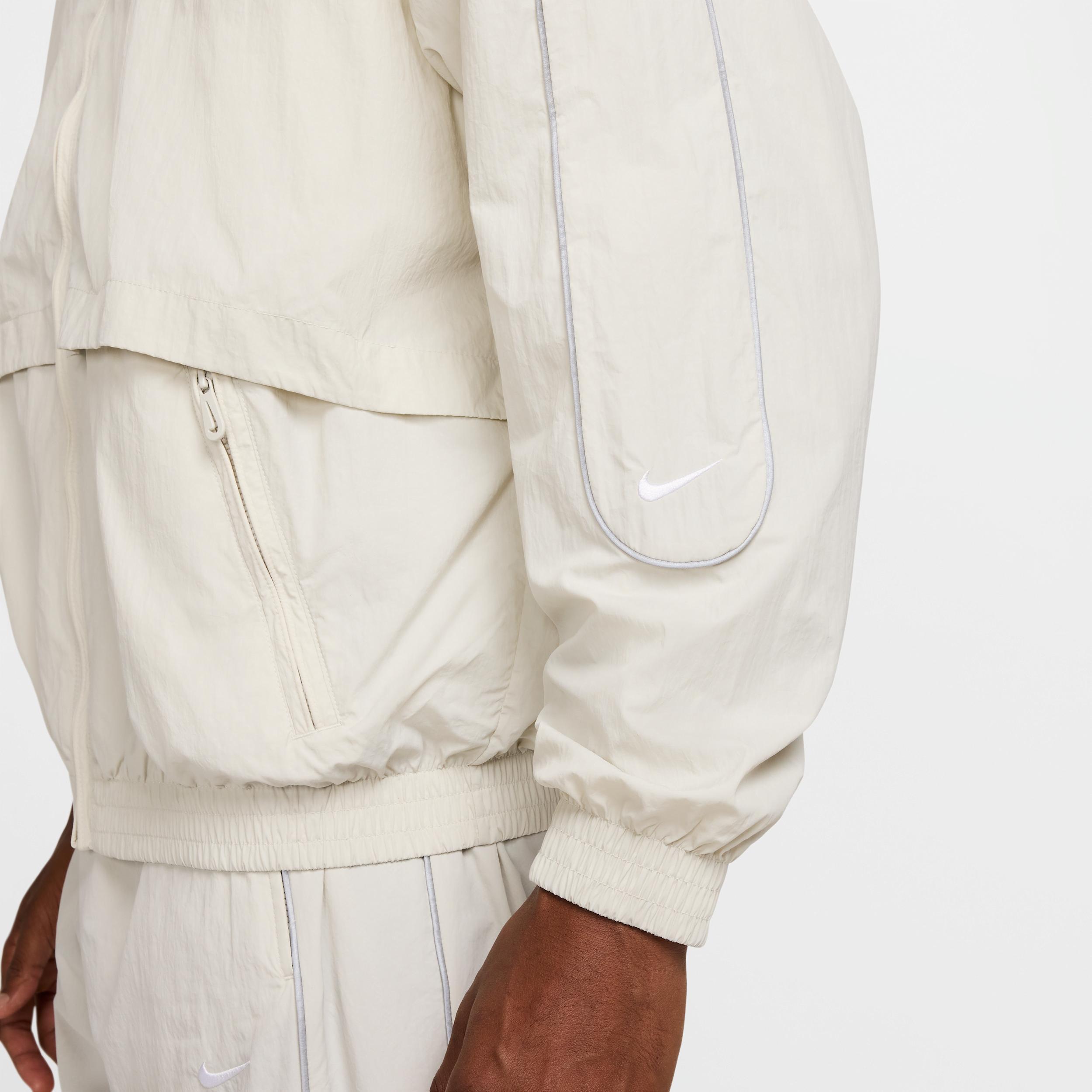 Men's Nike Sportswear Solo Swoosh Woven Track Jacket Product Image