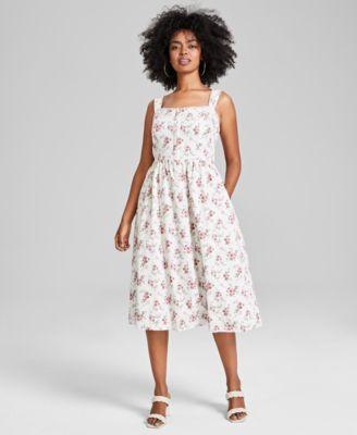 And Now This Womens Corset Midi Dress, Created for Macys Product Image