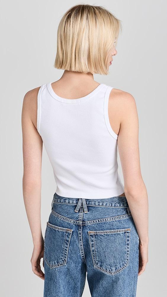 perfectwhitetee Blondie Structured Rib Bra Friendly Tank | Shopbop Product Image