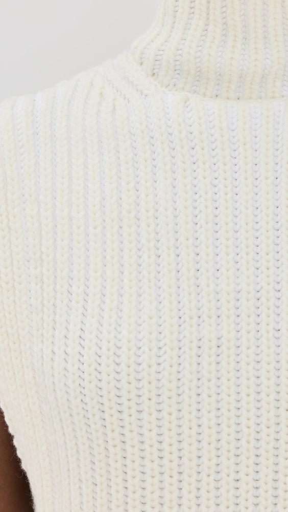 Victoria Beckham Sleeveless High Neck Sweater | Shopbop Product Image