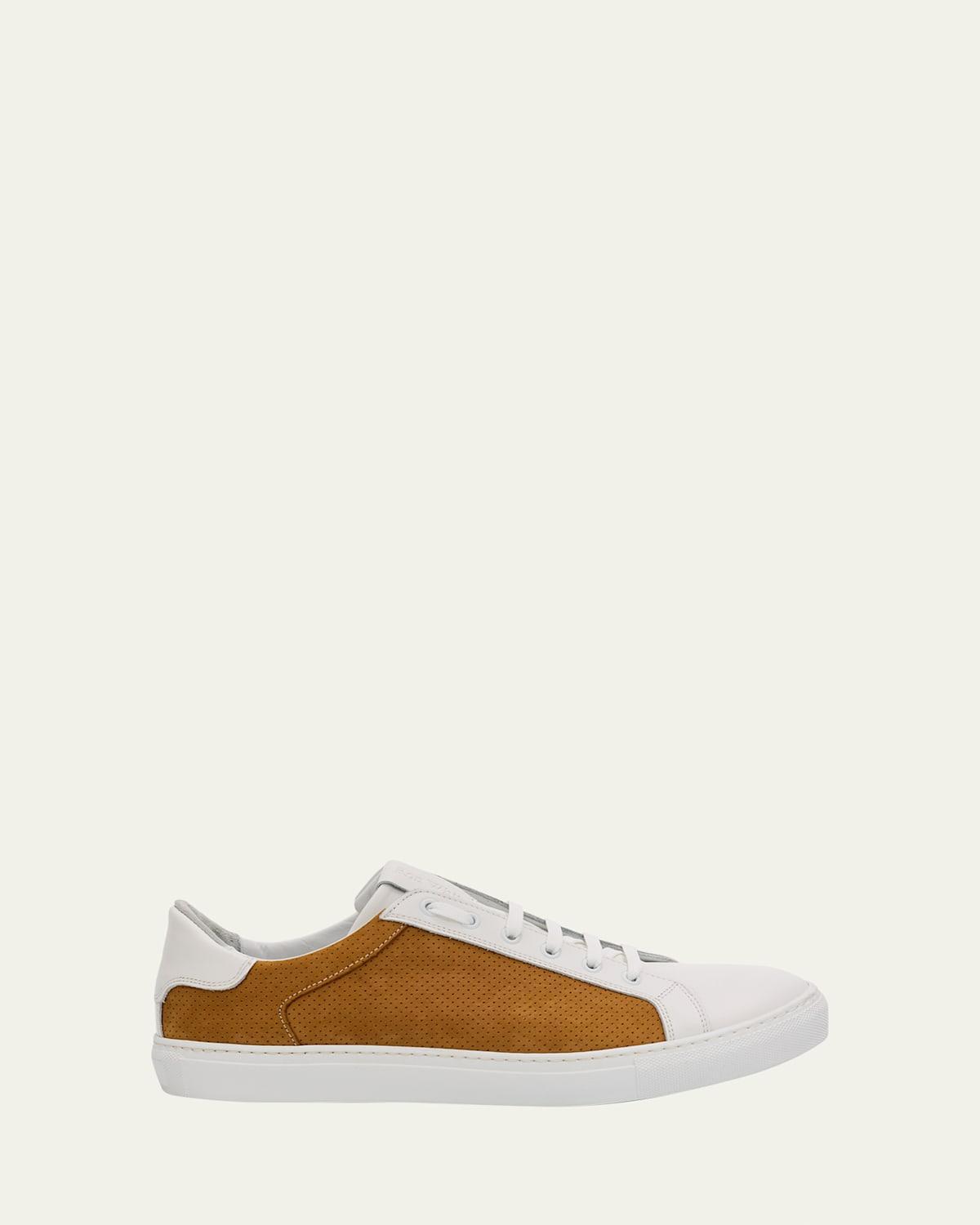 Mens Dawson Low-Top Weatherproof Suede Sneakers Product Image