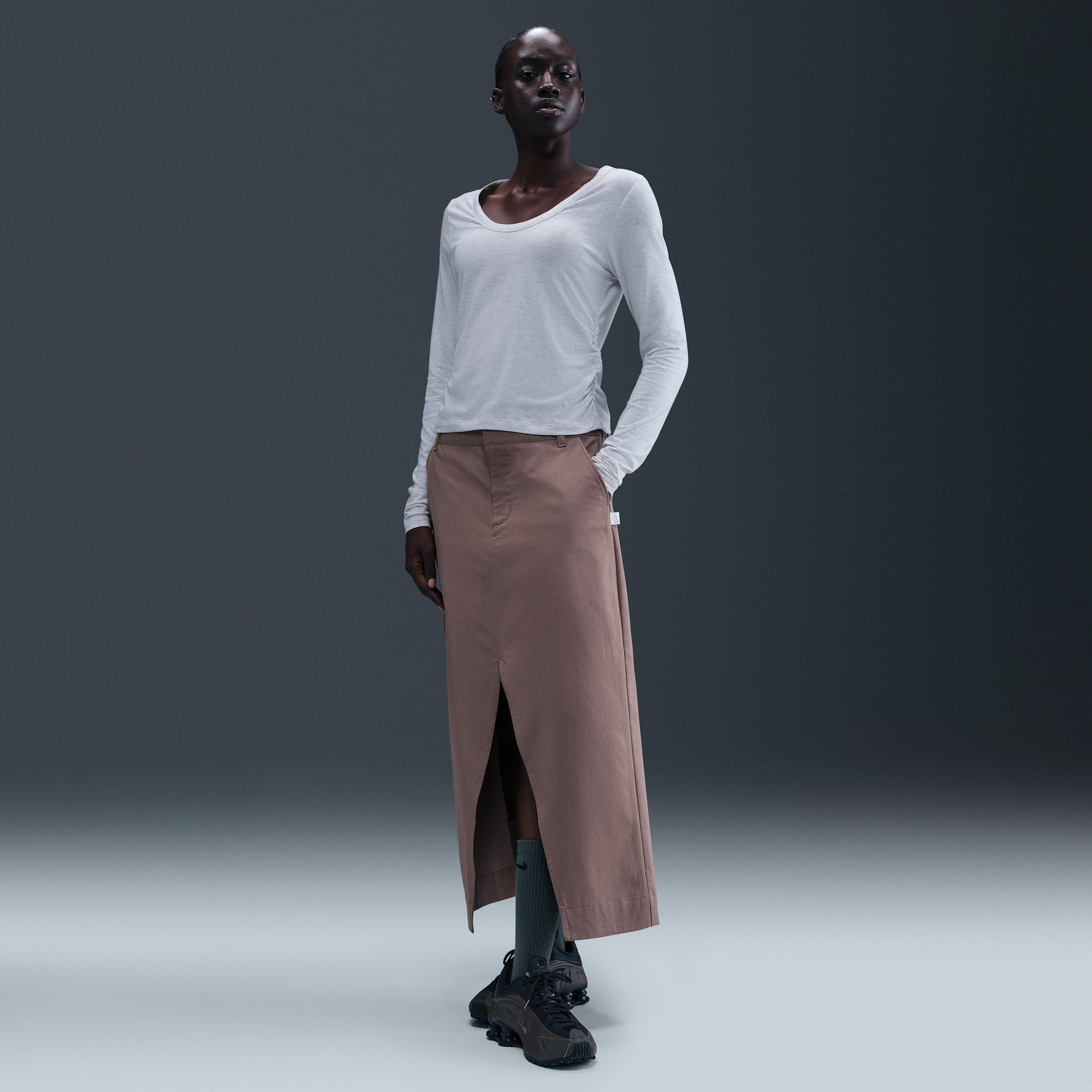 Women's Nike Sportswear Chill Knit Long-Sleeve Top Product Image