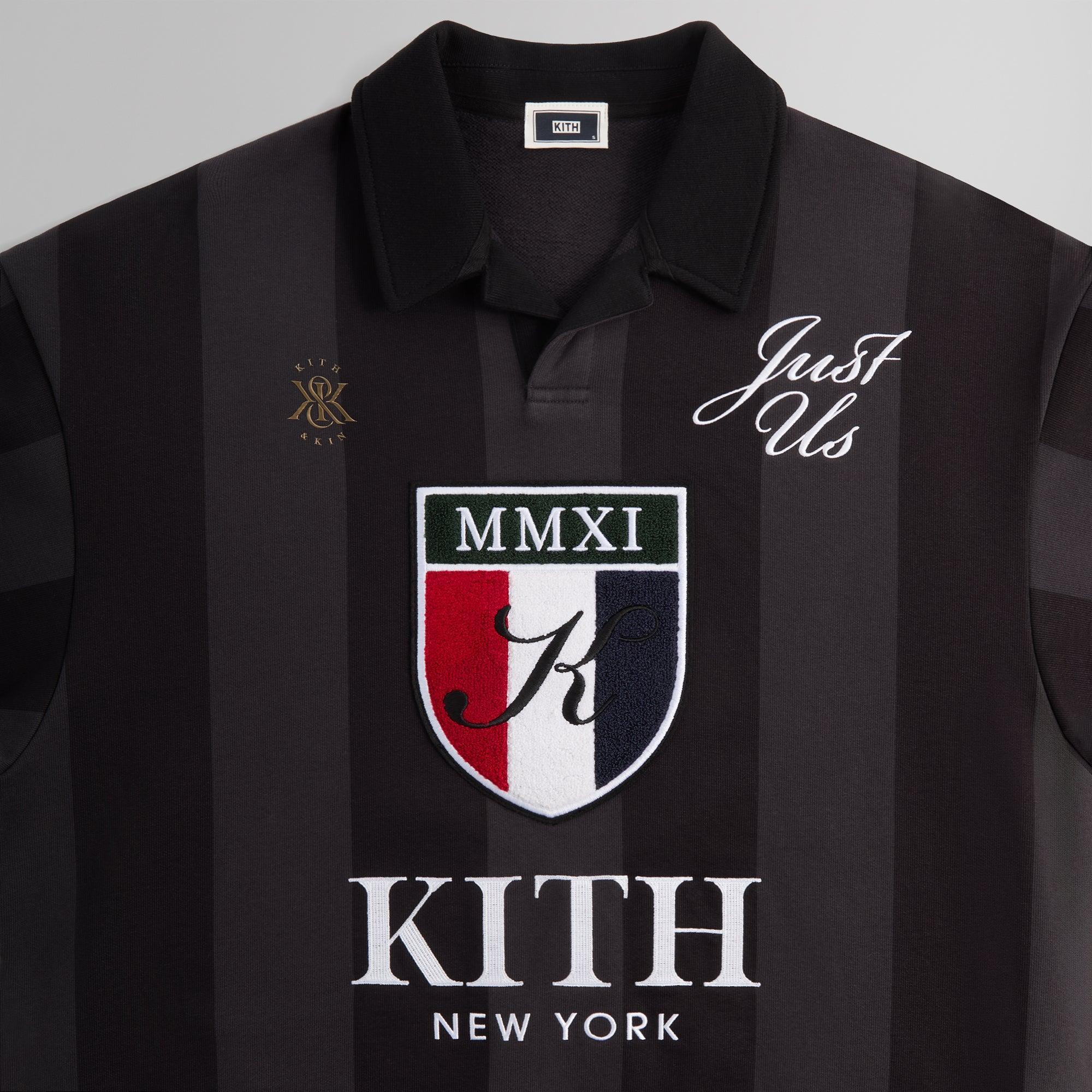 Kith Nelson Collared Pullover - Nightfall Male Product Image