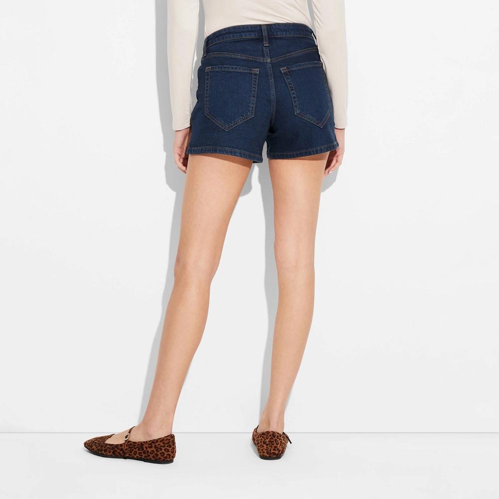 Women's Foundational Heritage Denim Shorts - Wild Fable™ Product Image