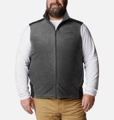 Big & Tall Columbia Steens Mountain™ Vest, Men's, Size: XXL Tall, Grey Heather Product Image