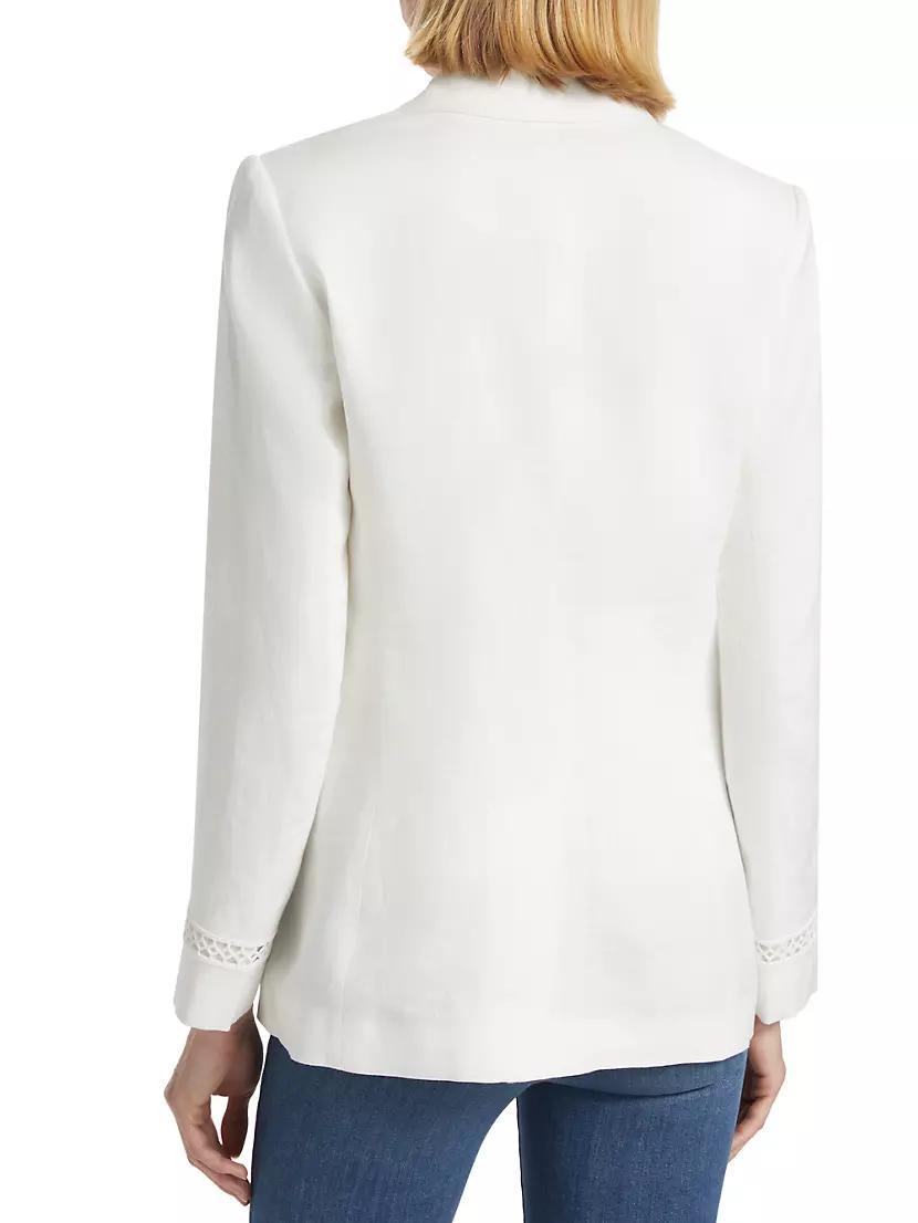 Constance Linen Blazer Product Image