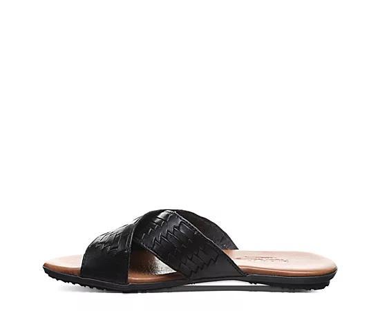 Bearpaw Ximena Womens Leather Slide Sandals Product Image