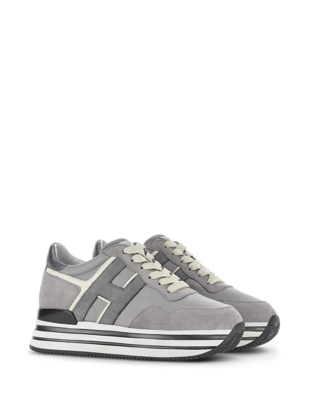 H483 Midi Platform lace-up sneakers  Product Image