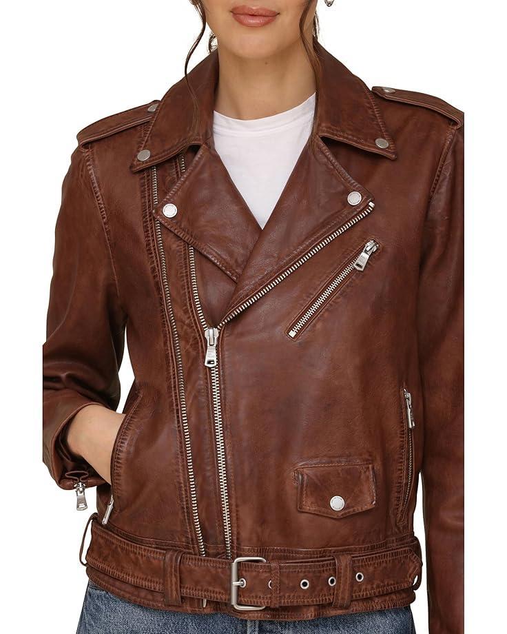 Suede Moto Jacket Product Image