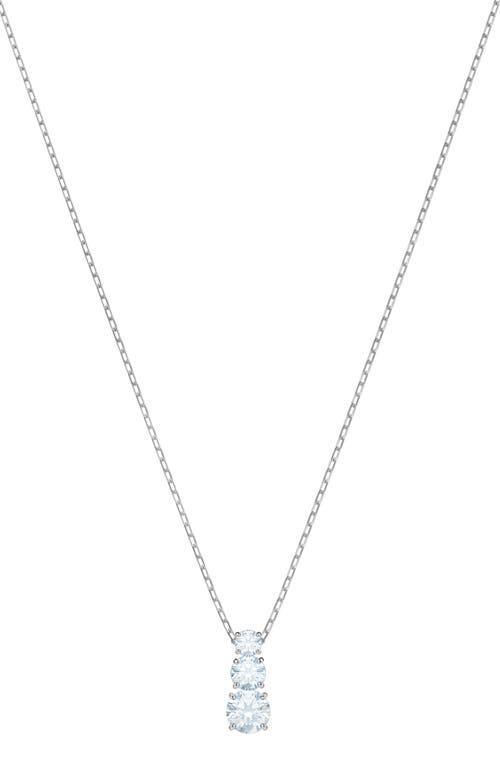 Swarovski Attract Trilogy Round Pendant Necklace Product Image