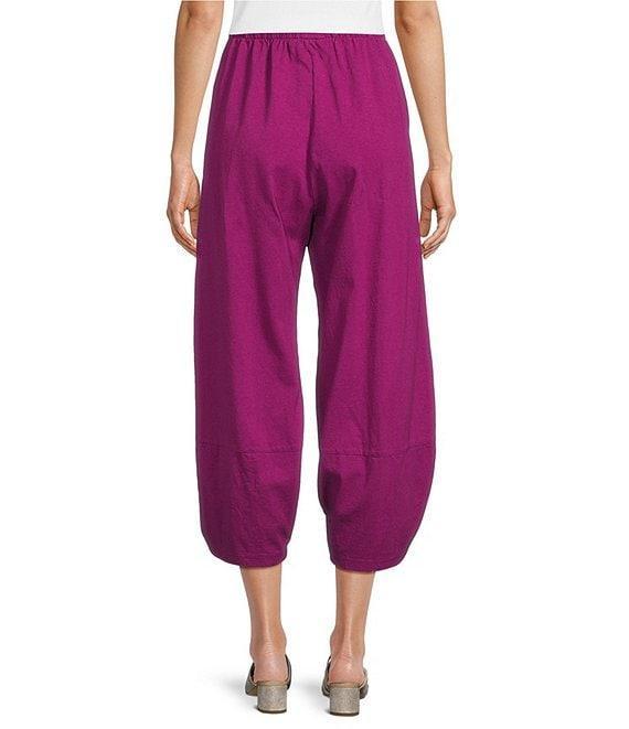 Bryn Walker Oliver Cotton Jersey Elastic Waist Full Leg Lantern Pants Product Image