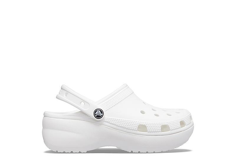 Crocs Classic Women's Platform Clogs, Size: 11, Black Product Image