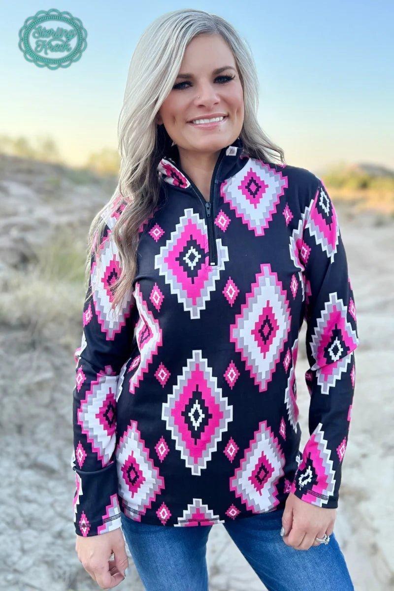 Sterling Kreek Pretty In Pink Pullover Product Image